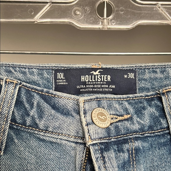 Hollister Light Blue Straight Men's Jeans - Picture 2 of 5